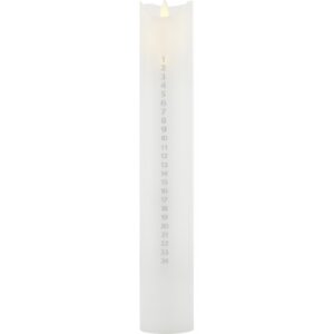 Sirius LED kalenderlys, sølv